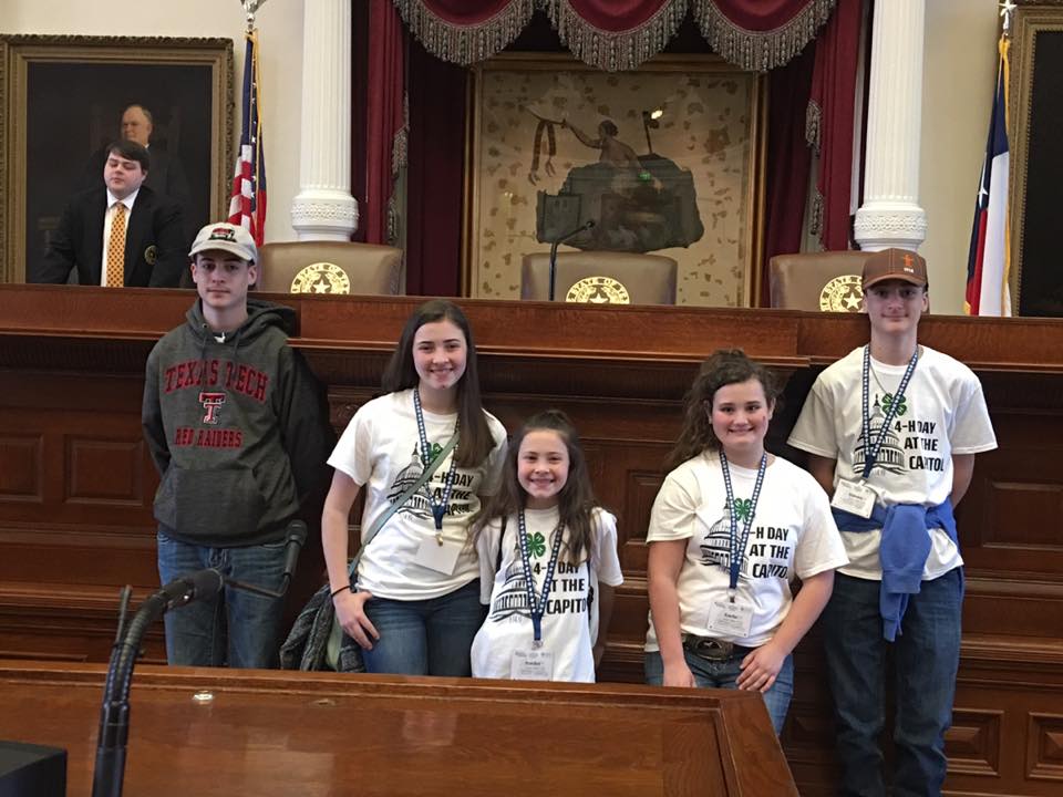 Liberty County 4-H Day at the Capitol